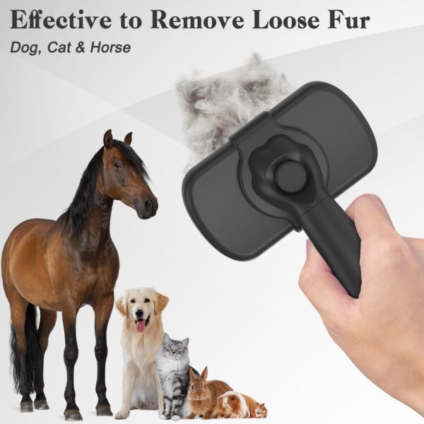 Self Cleaning Shedding Brush - Image 3