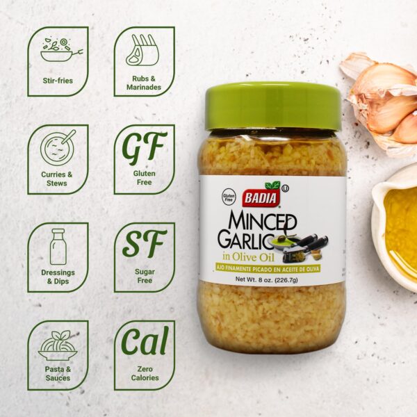 Minced Garlic, 8 oz - Image 8
